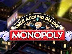 monopoly once around deluxe game